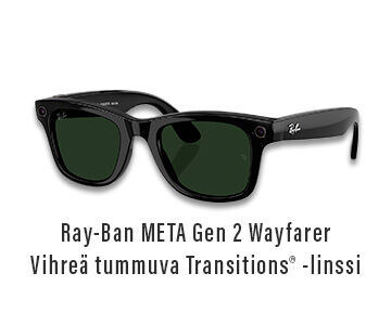 Tuotekuva Ray-Ban Meta Gen 2 tummuvalla linssillä